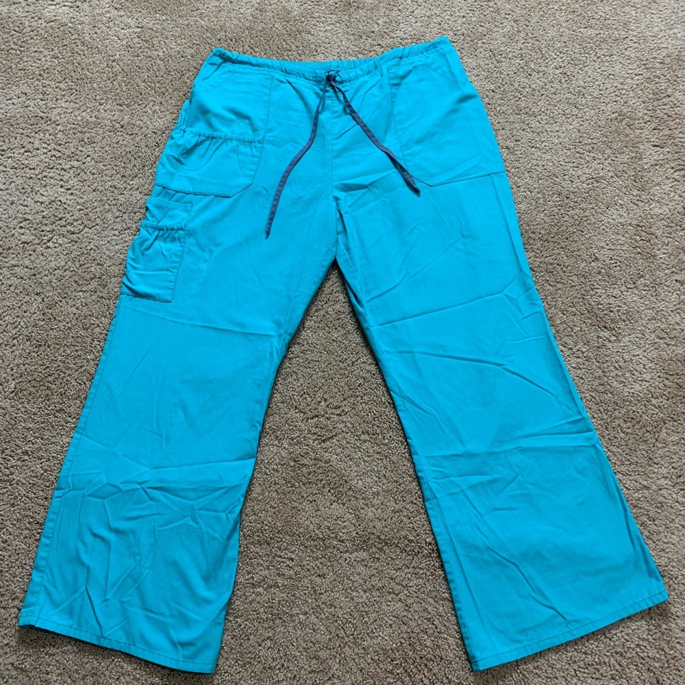 Teal Scrub Pants